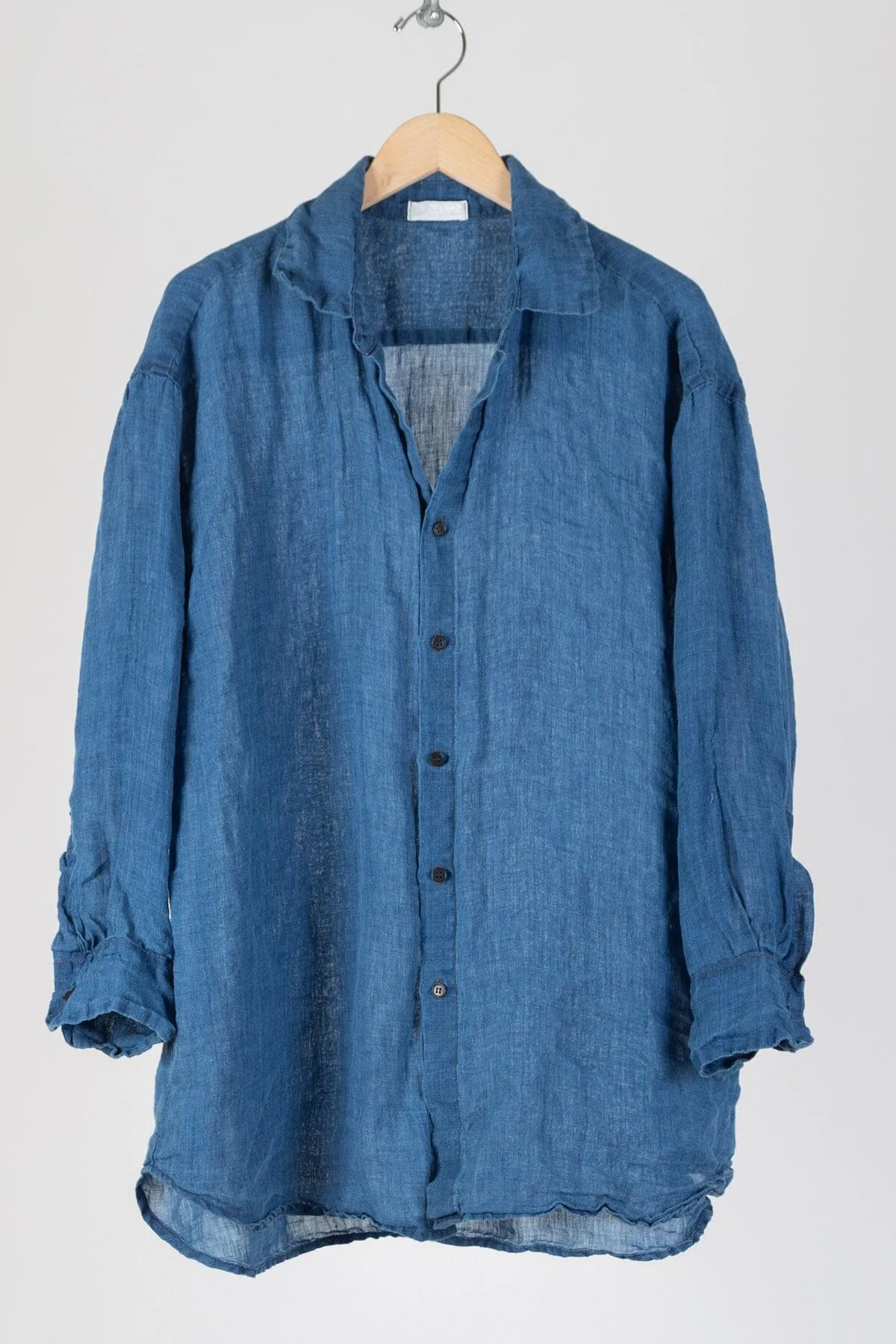 Jane  - Lightweight Indigo Linen