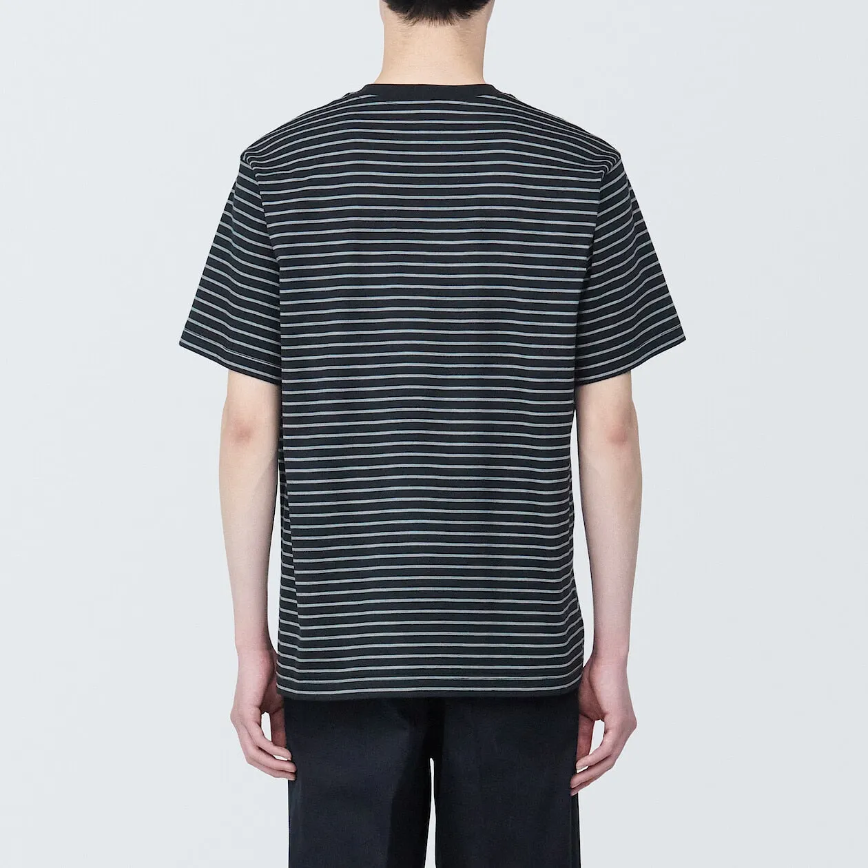 Jersey Striped Crewneck T-Shirt