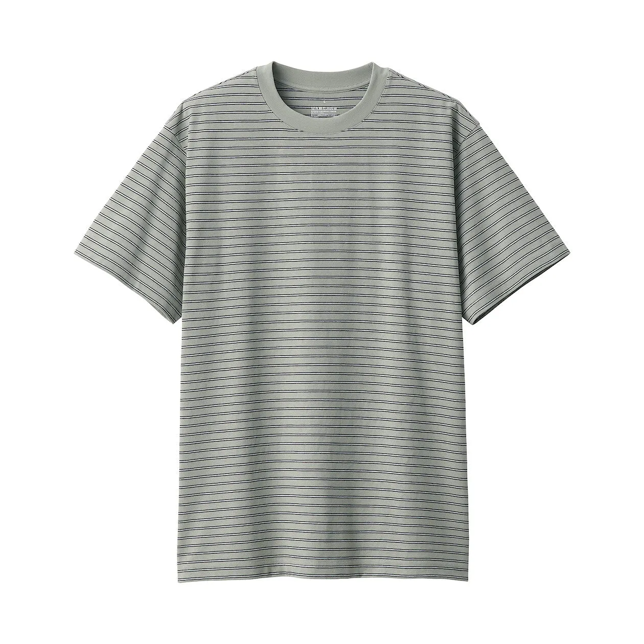 Jersey Striped Crewneck T-Shirt