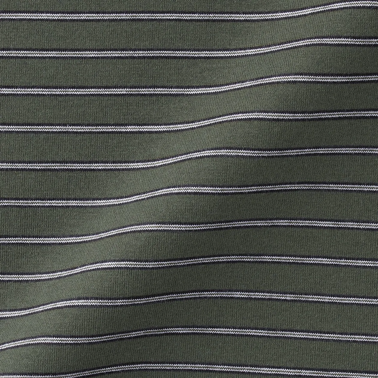 Jersey Striped Crewneck T-Shirt