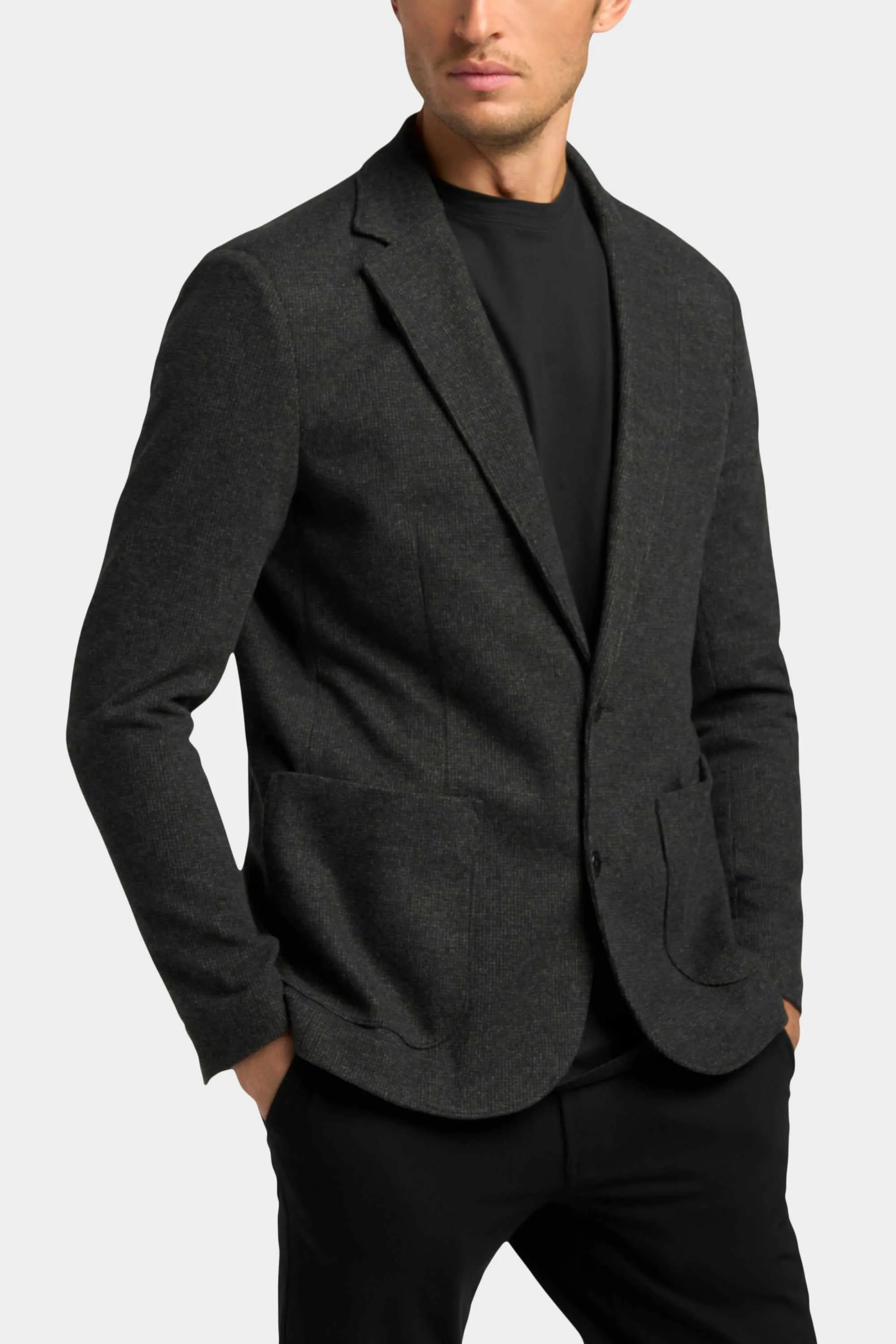 Knit Blazer | With Recycled Polyester