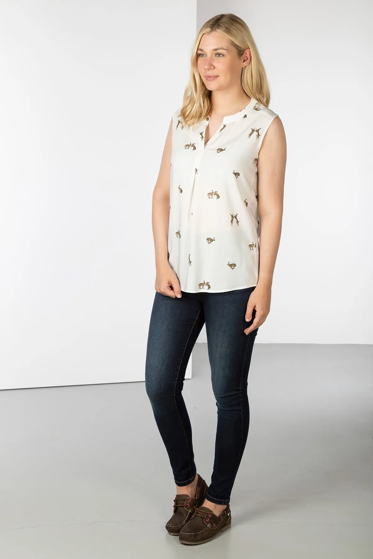 Ladies Sleeveless Blouse - Wistow II