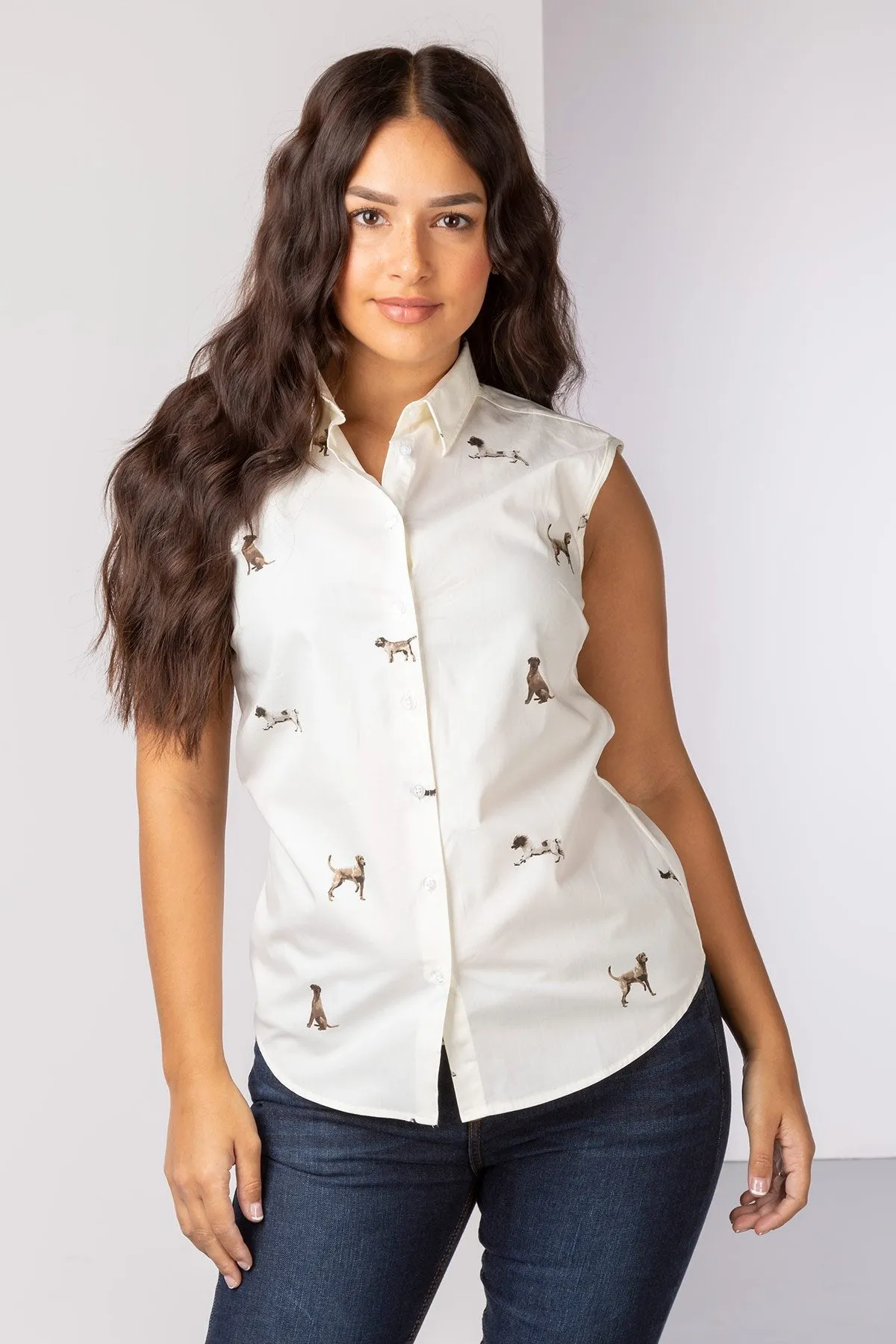 Ladies Sleeveless Shirt - Wistow