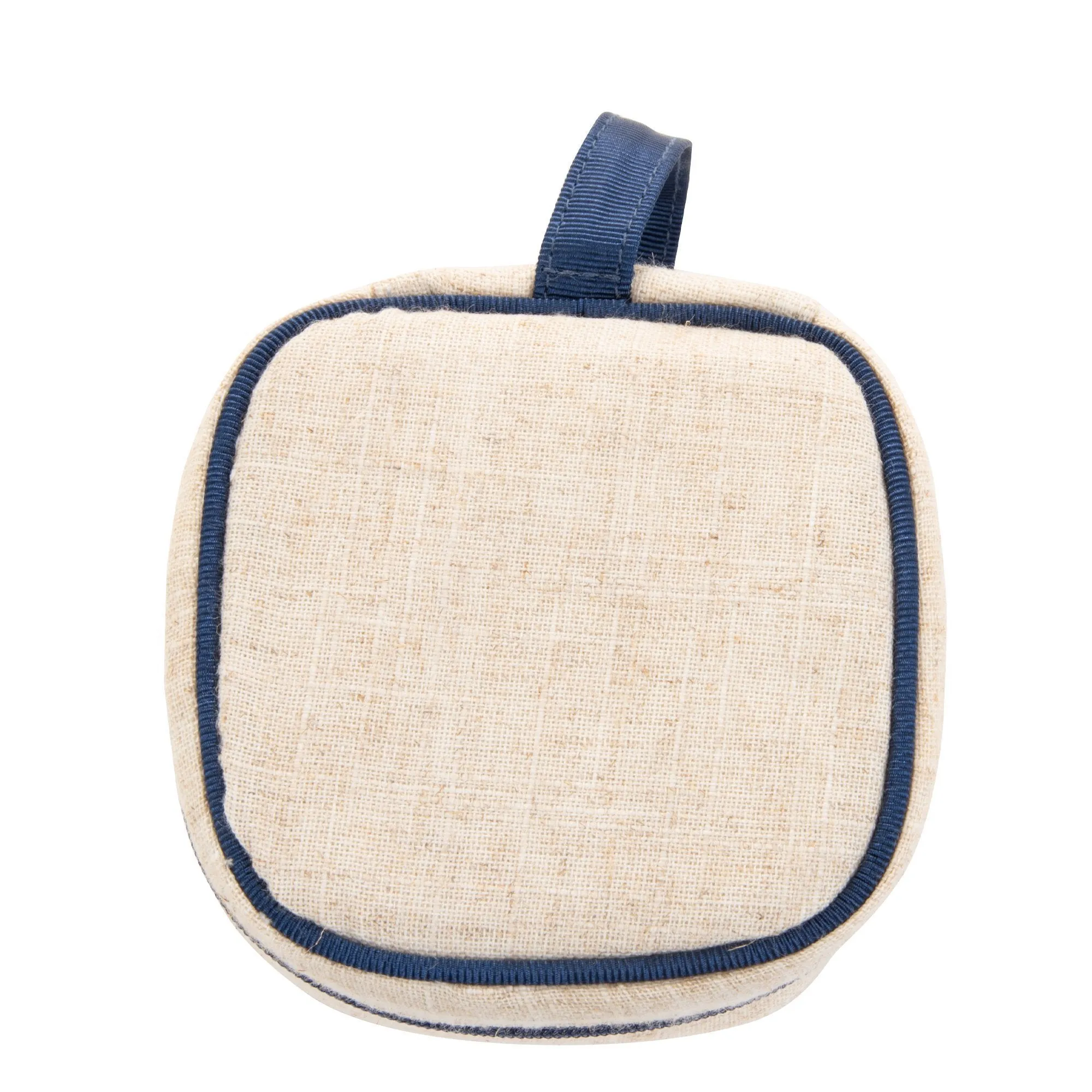 Linen Square Jewelry Case