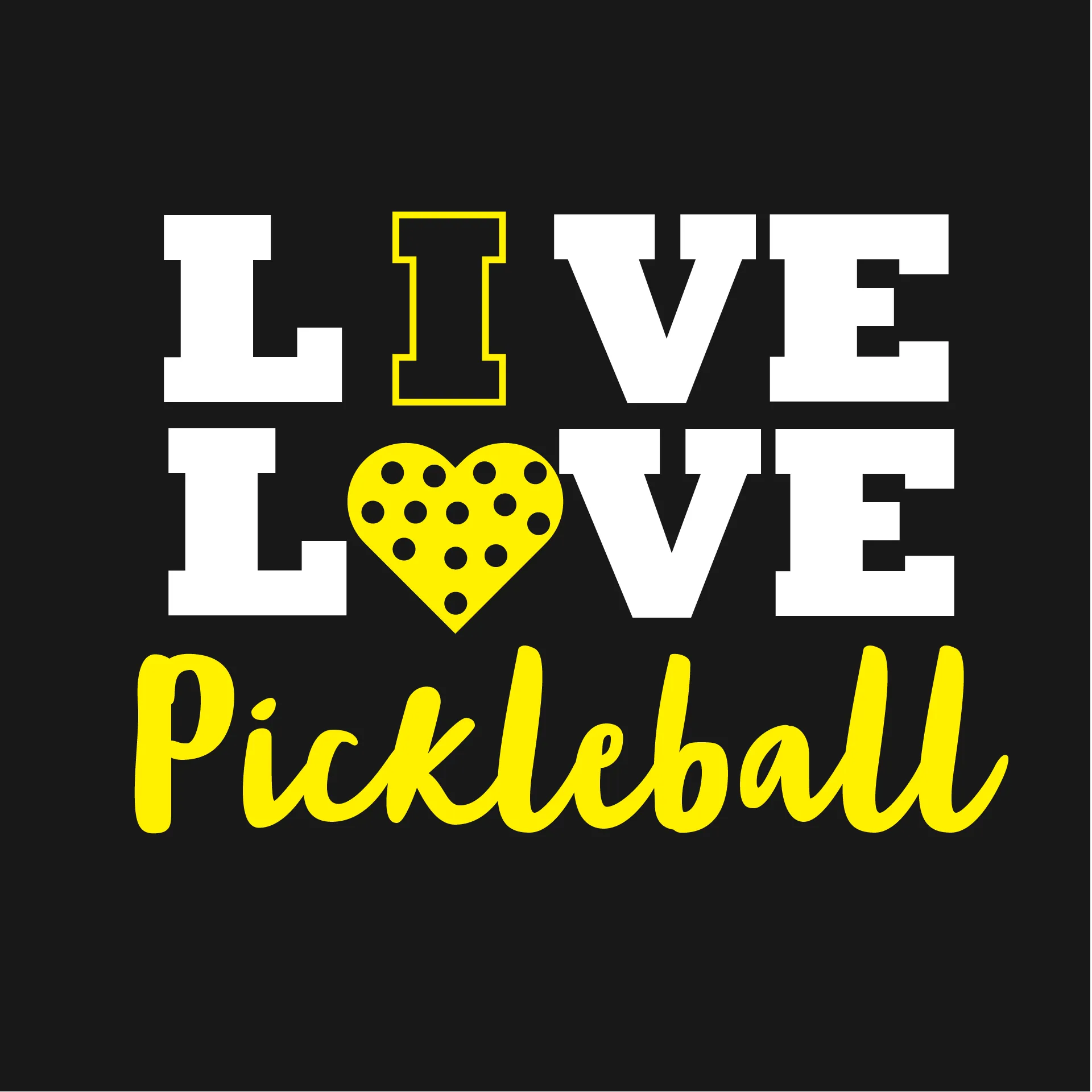 Live Love Pickleball | Women's Long Sleeve V-Neck Pickleball Shirts | 100% Polyester