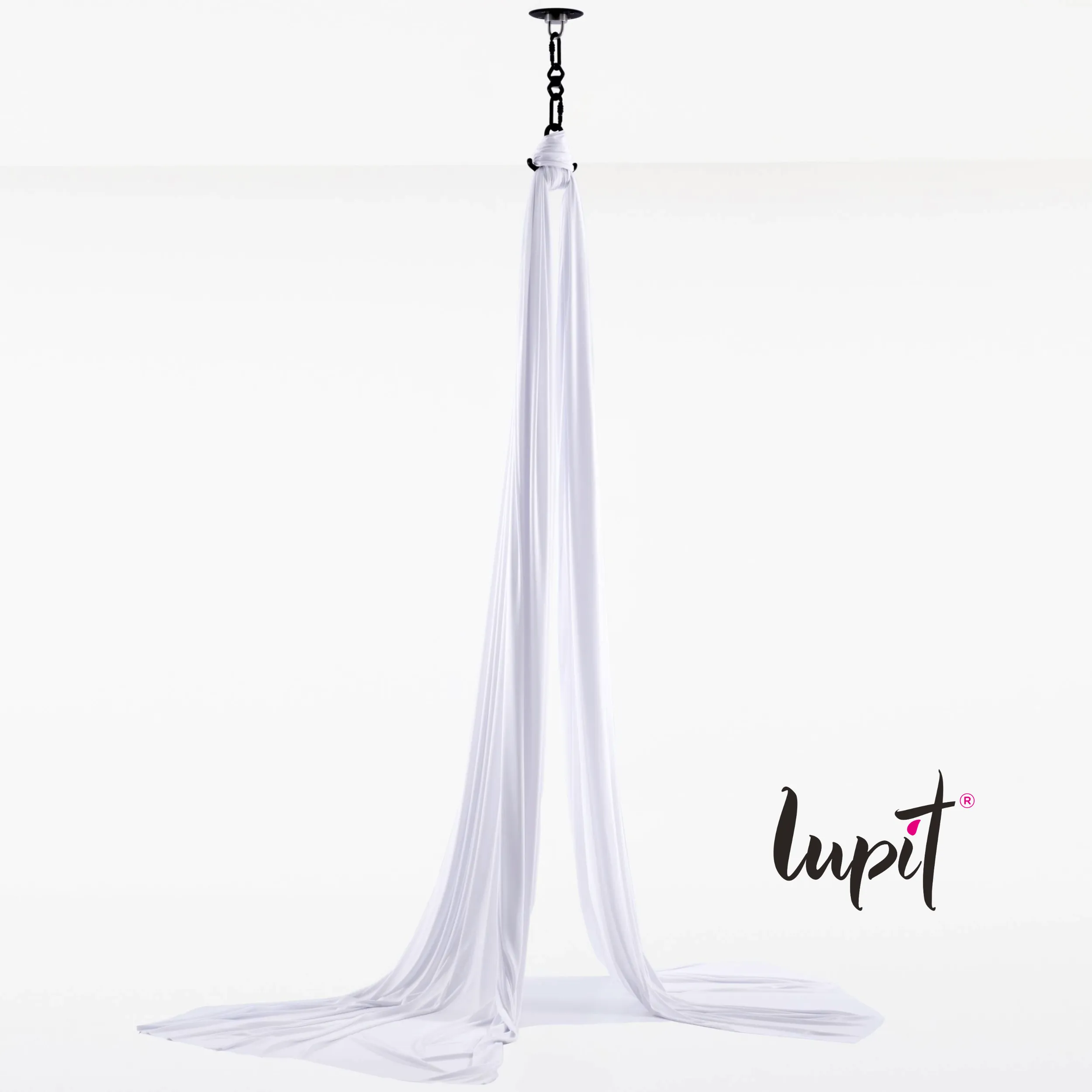 Lupit Aerial Silk | Coral White