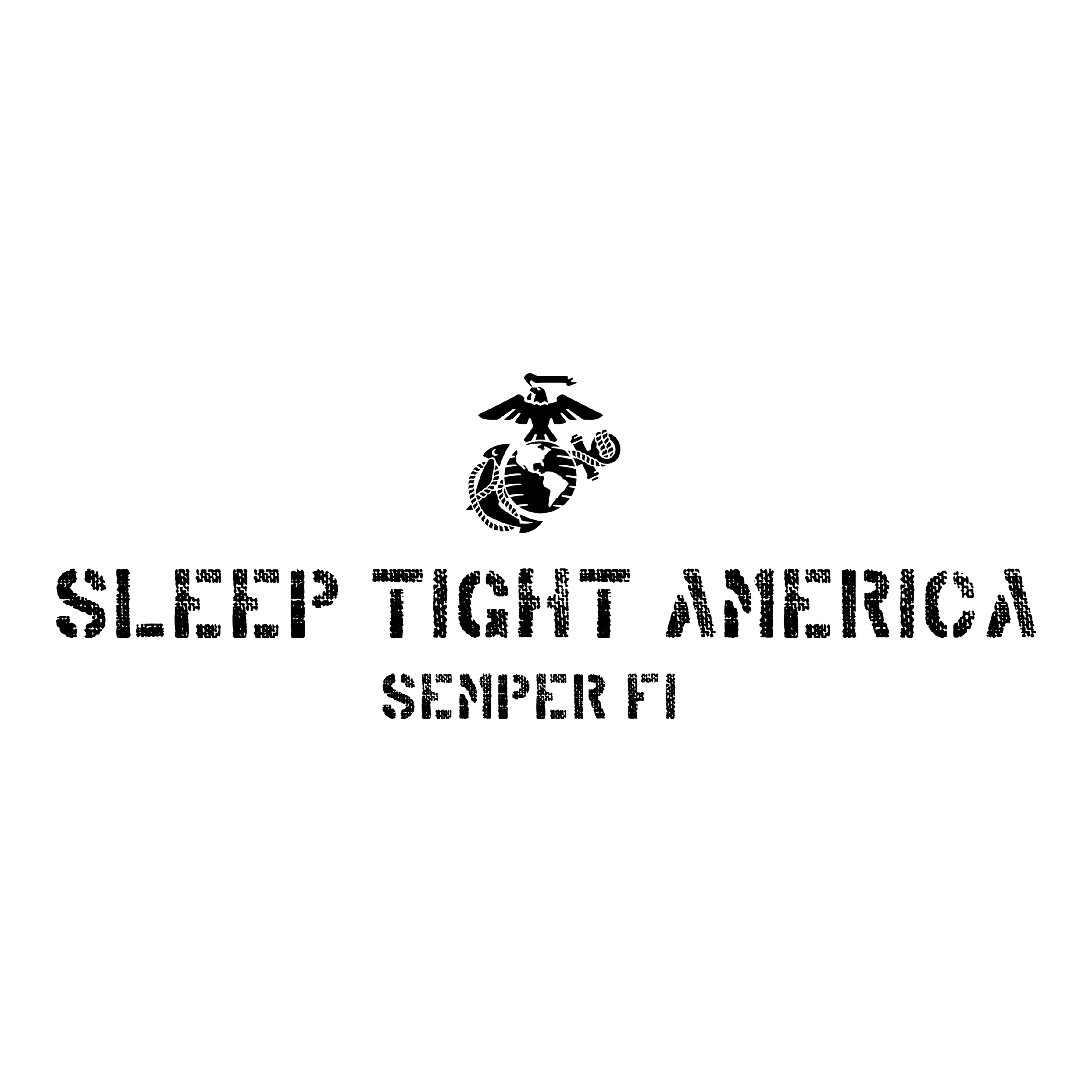 Marines Sleep Tight America Tee