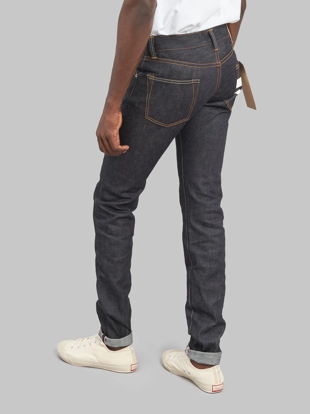 Momotaro 0306-12SP Going To Battle 12oz Tight Tapered Jeans