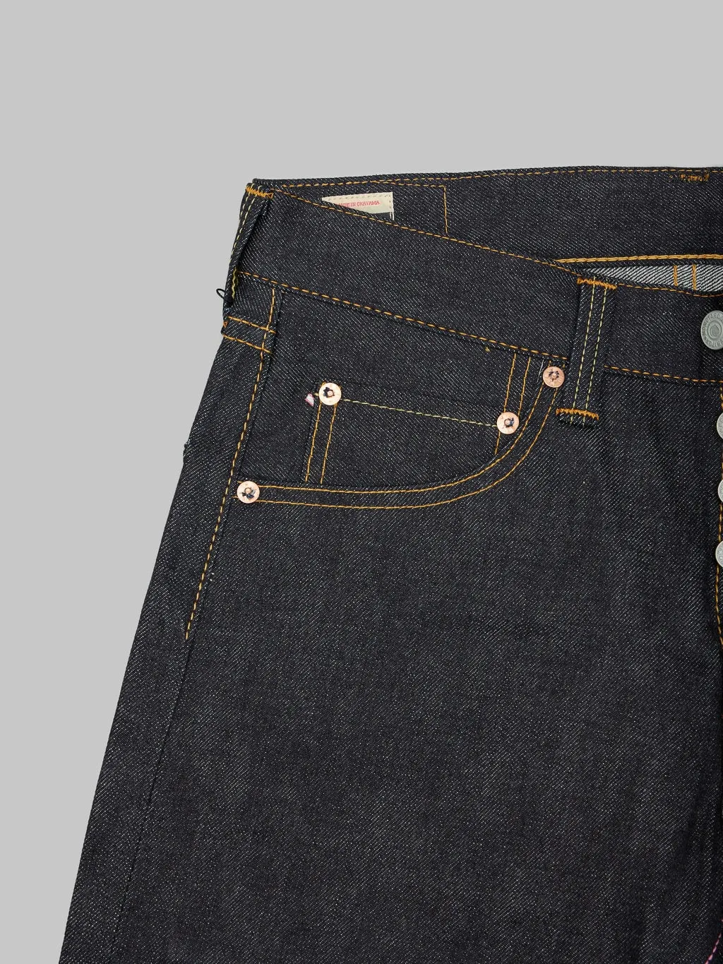 Momotaro 0306-12SP Going To Battle 12oz Tight Tapered Jeans