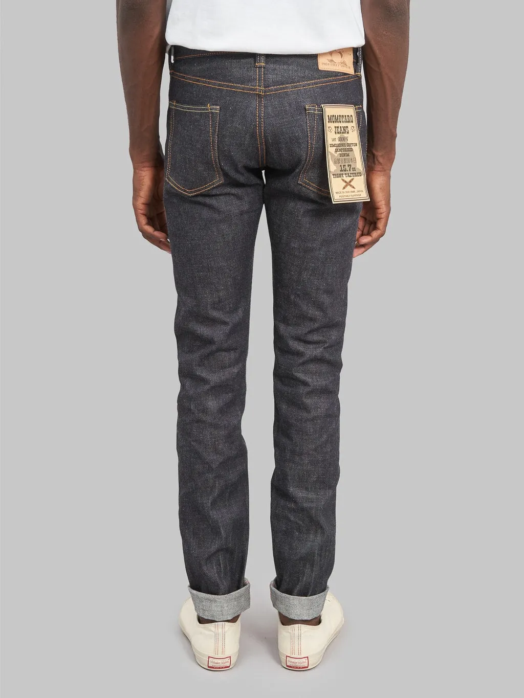 Momotaro 0306-V 15.7oz Tight Tapered Jeans