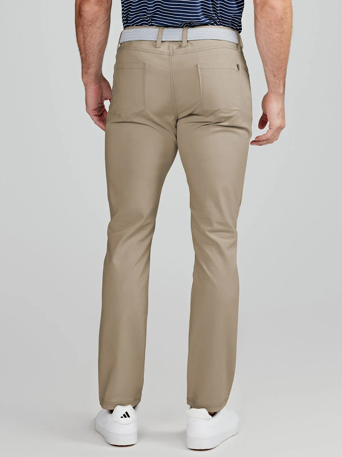 Motion Pant Tailored Fit - Mid-Khaki