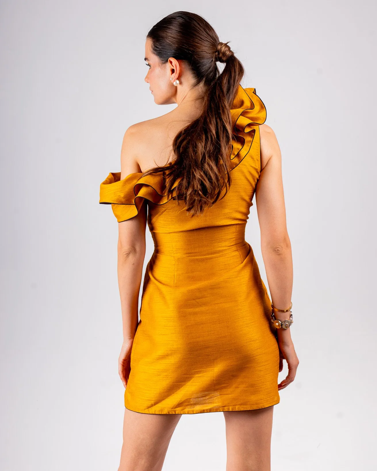 Mustard Bodycon Dress