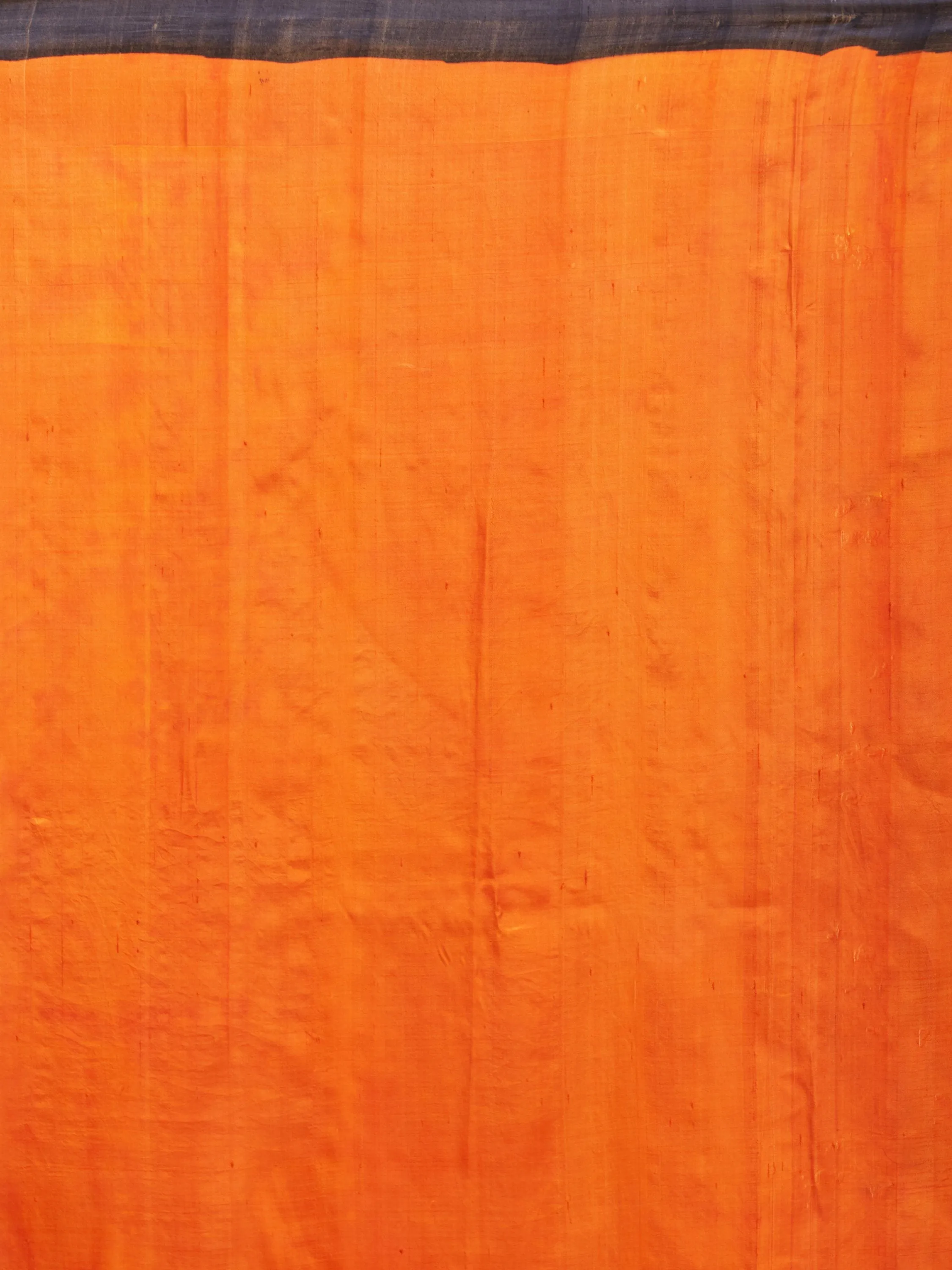 Orange Bishnupuri Silk Saree