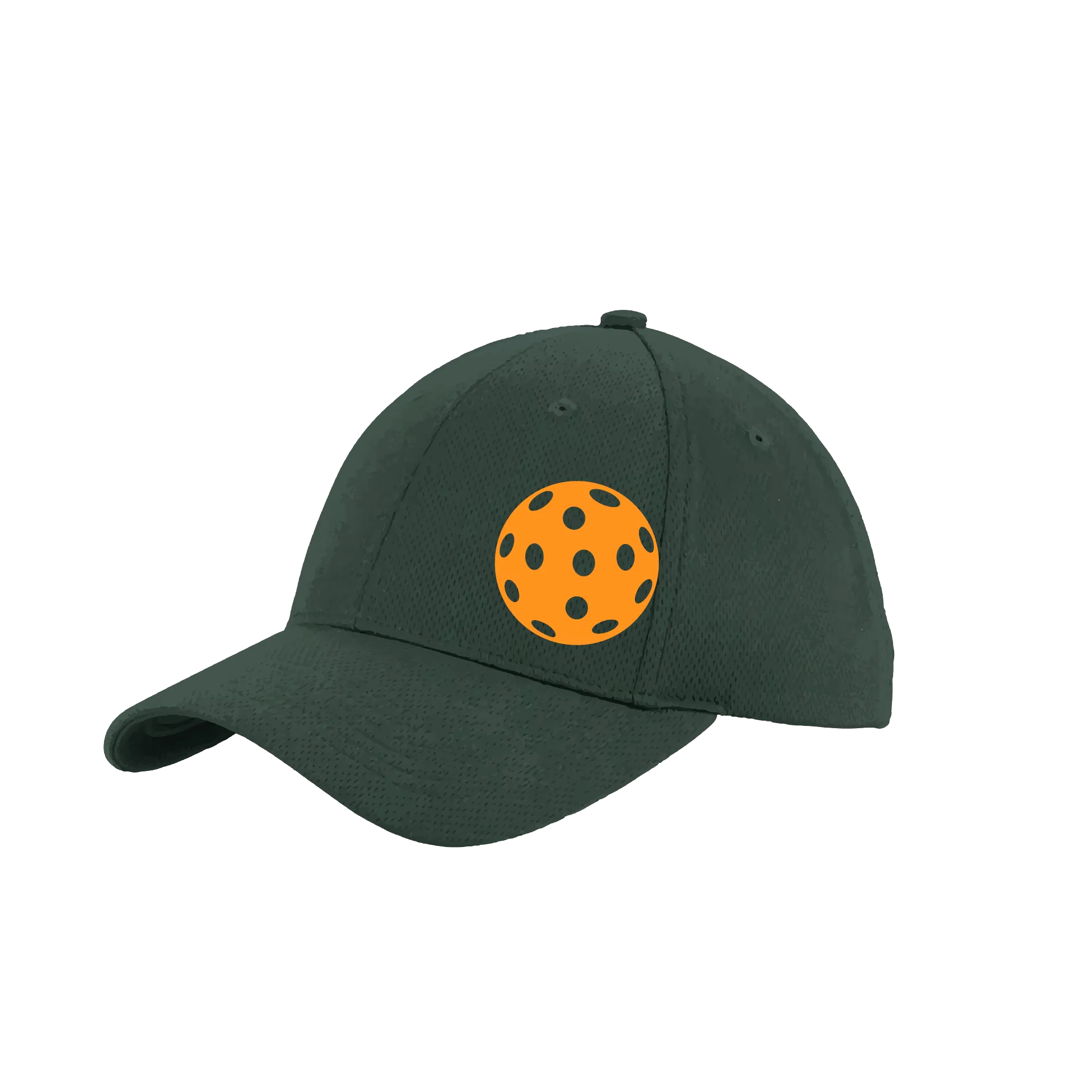 Orange Pickleball (Customizable) | Pickleball Hat | Moisture-Wicking 100% Polyester