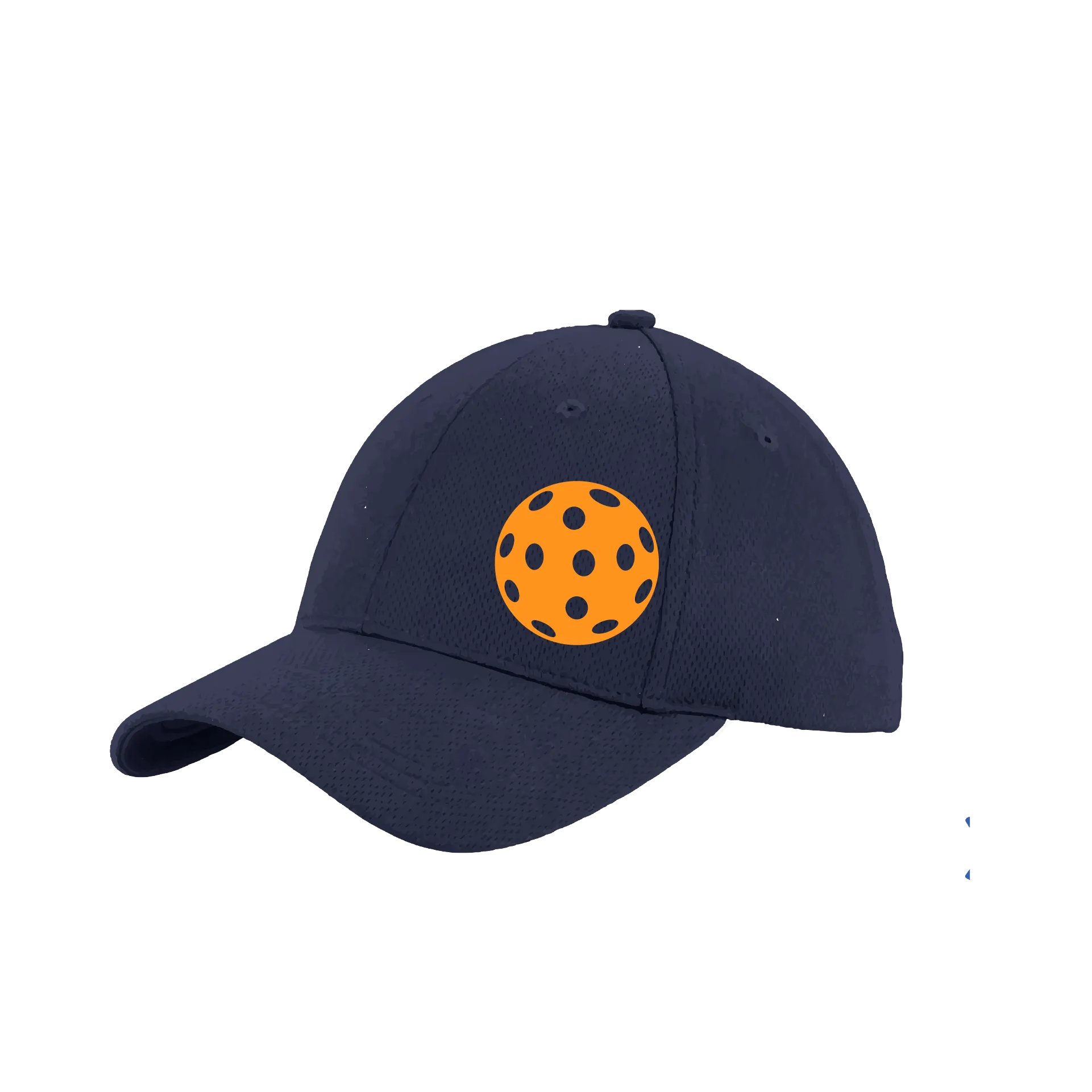 Orange Pickleball (Customizable) | Pickleball Hat | Moisture-Wicking 100% Polyester