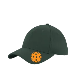 Orange Pickleball (Customizable) | Pickleball Hat | Moisture-Wicking 100% Polyester