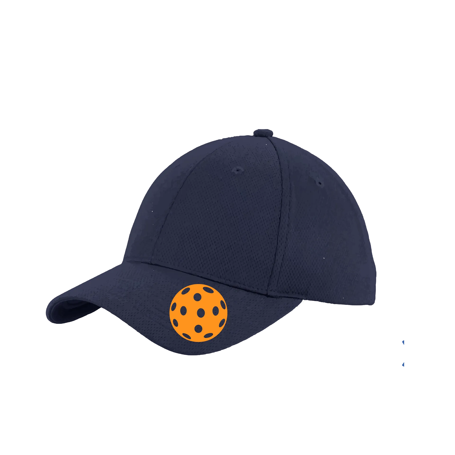 Orange Pickleball (Customizable) | Pickleball Hat | Moisture-Wicking 100% Polyester