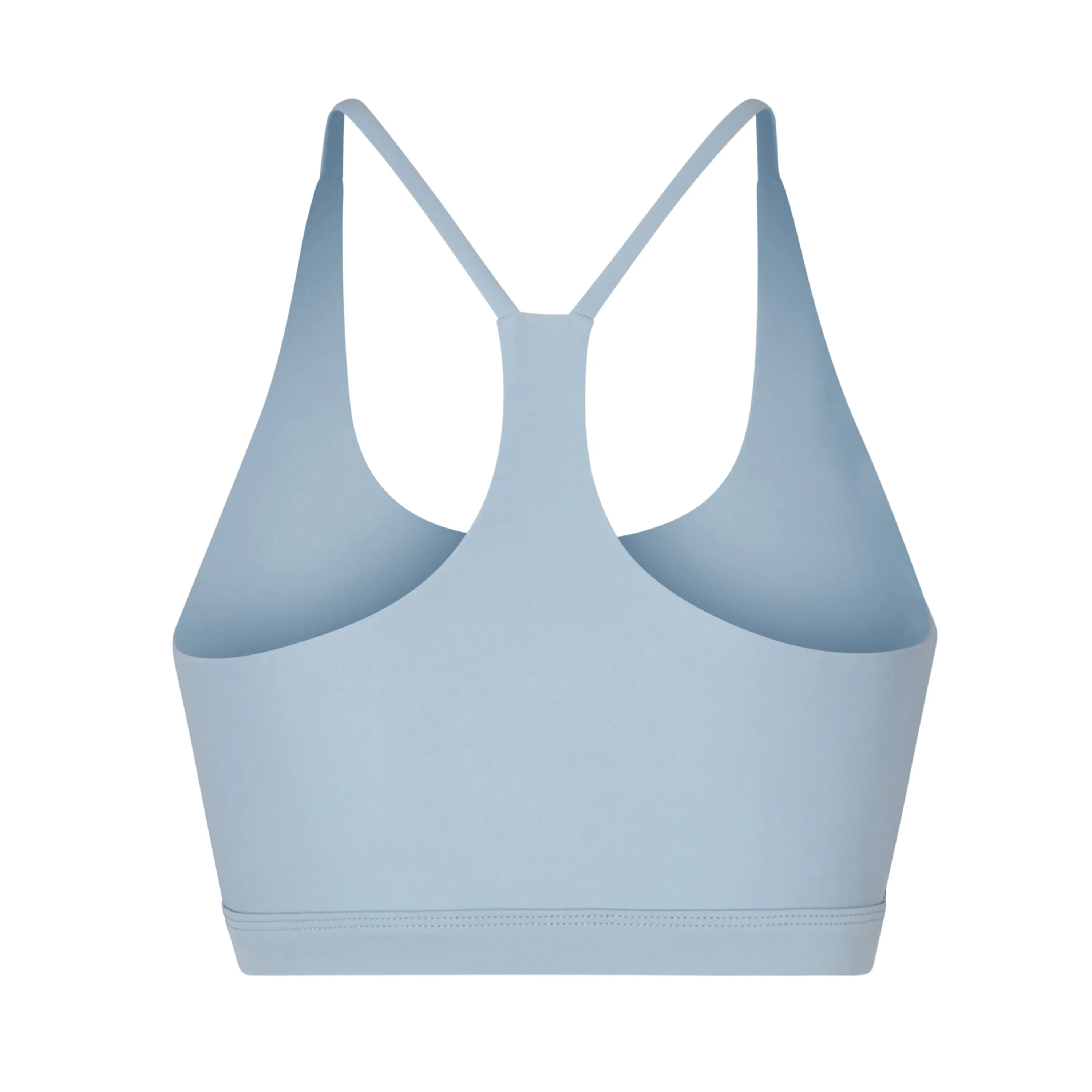 Pia Racerback Sports Bra | Recycled Polyester | Crystal