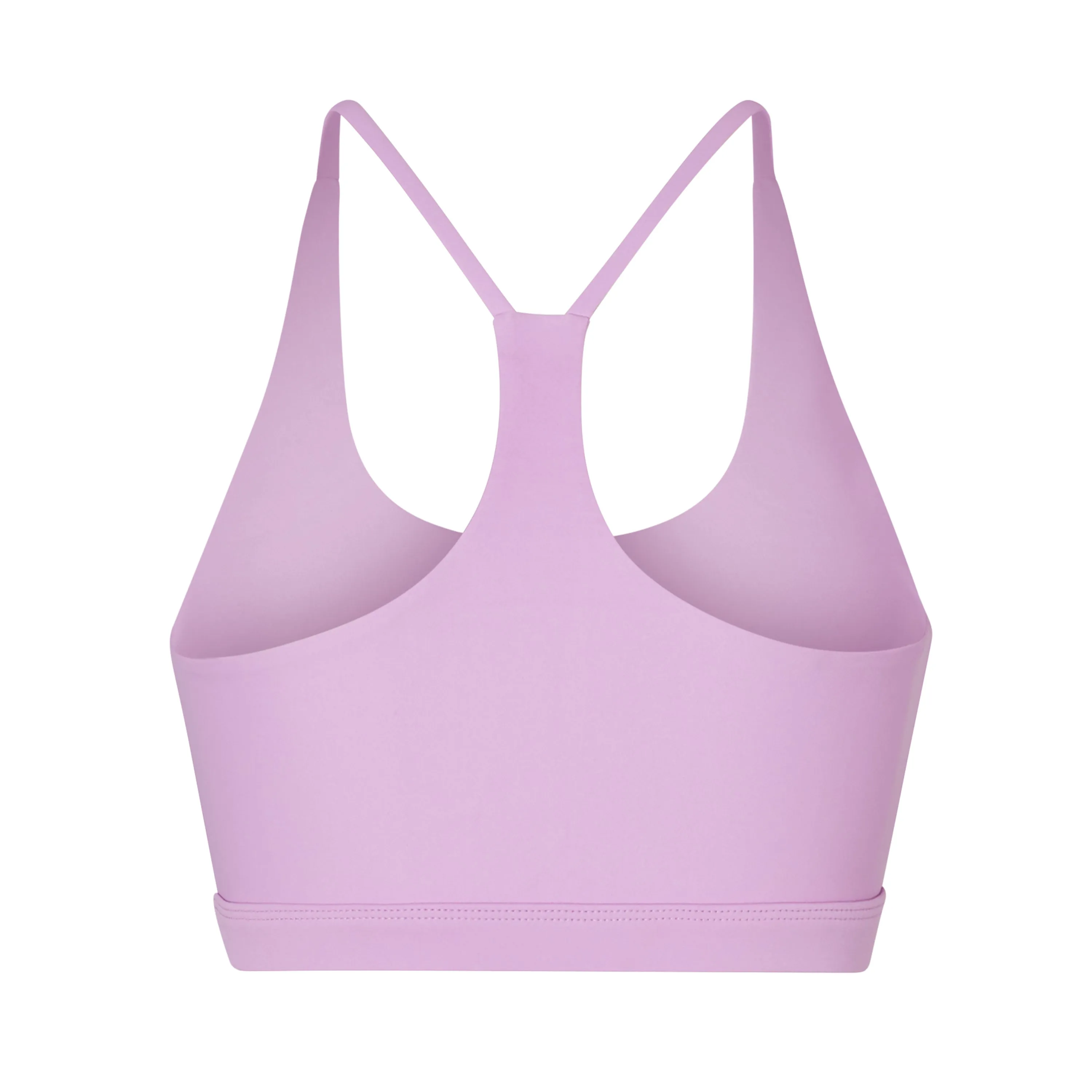 Pia Racerback Sports Bra | Recycled Polyester | Cyclamen