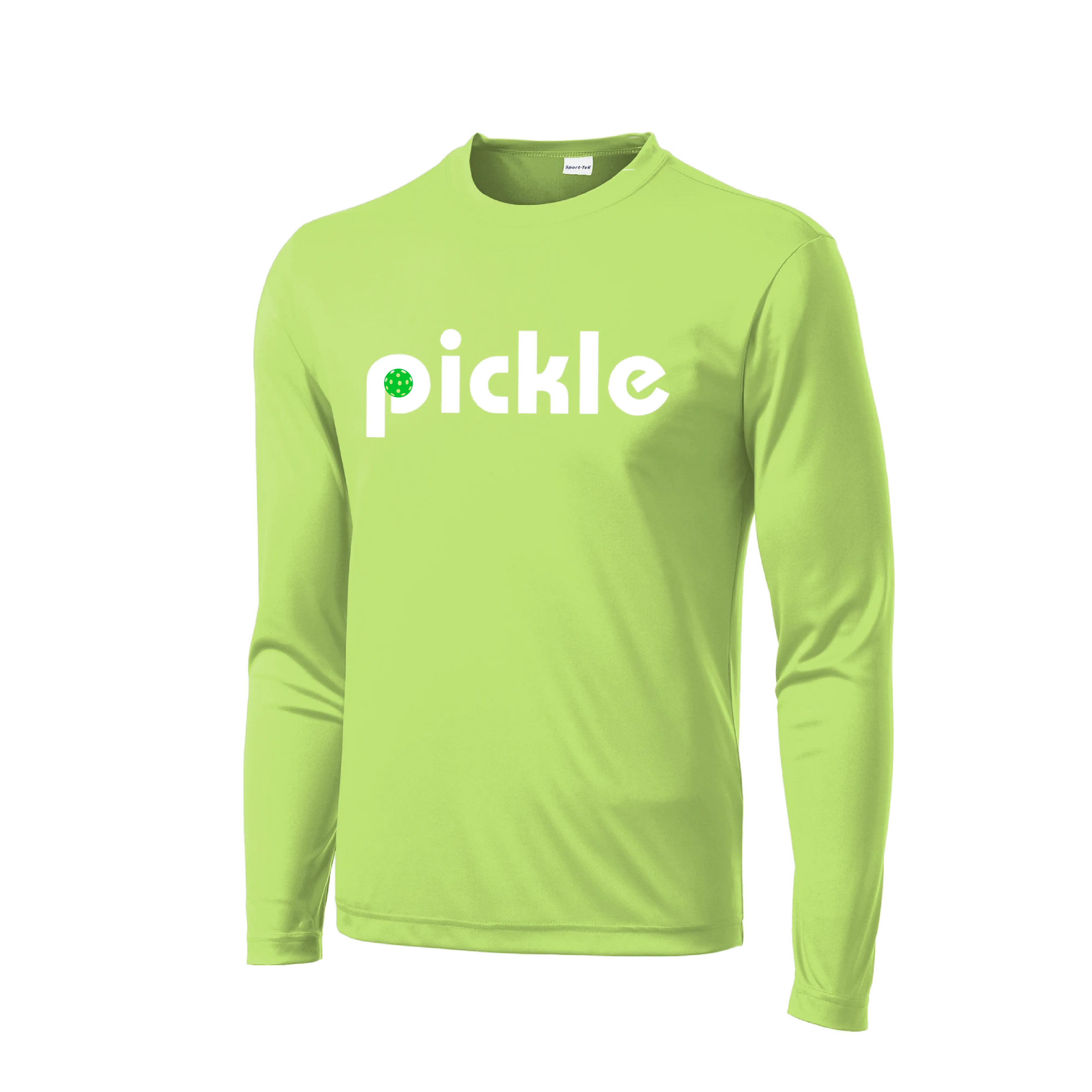 Pickle (Customizable) | Men's Long Sleeve Athletic Shirt | 100% Polyester