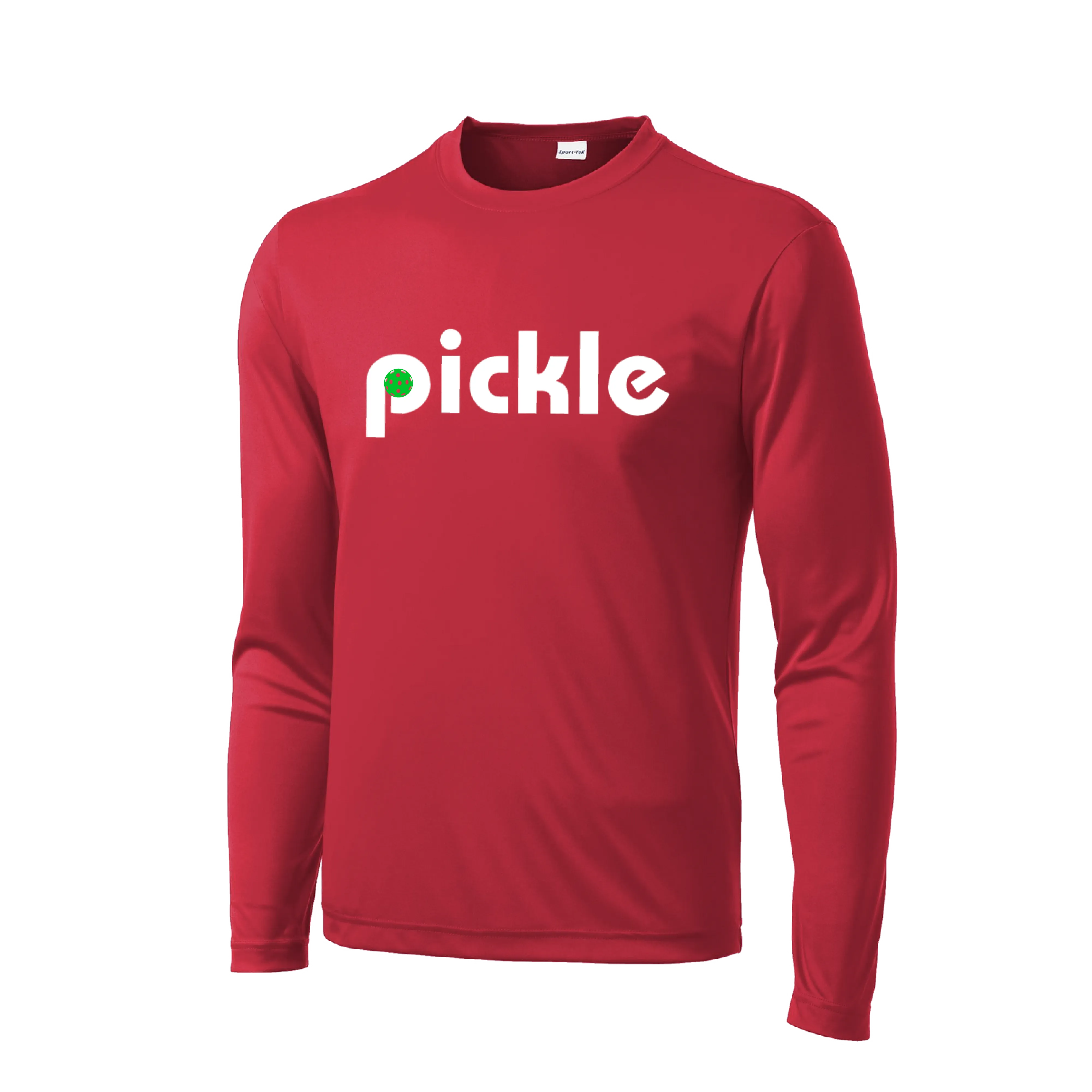 Pickle (Customizable) | Men's Long Sleeve Athletic Shirt | 100% Polyester