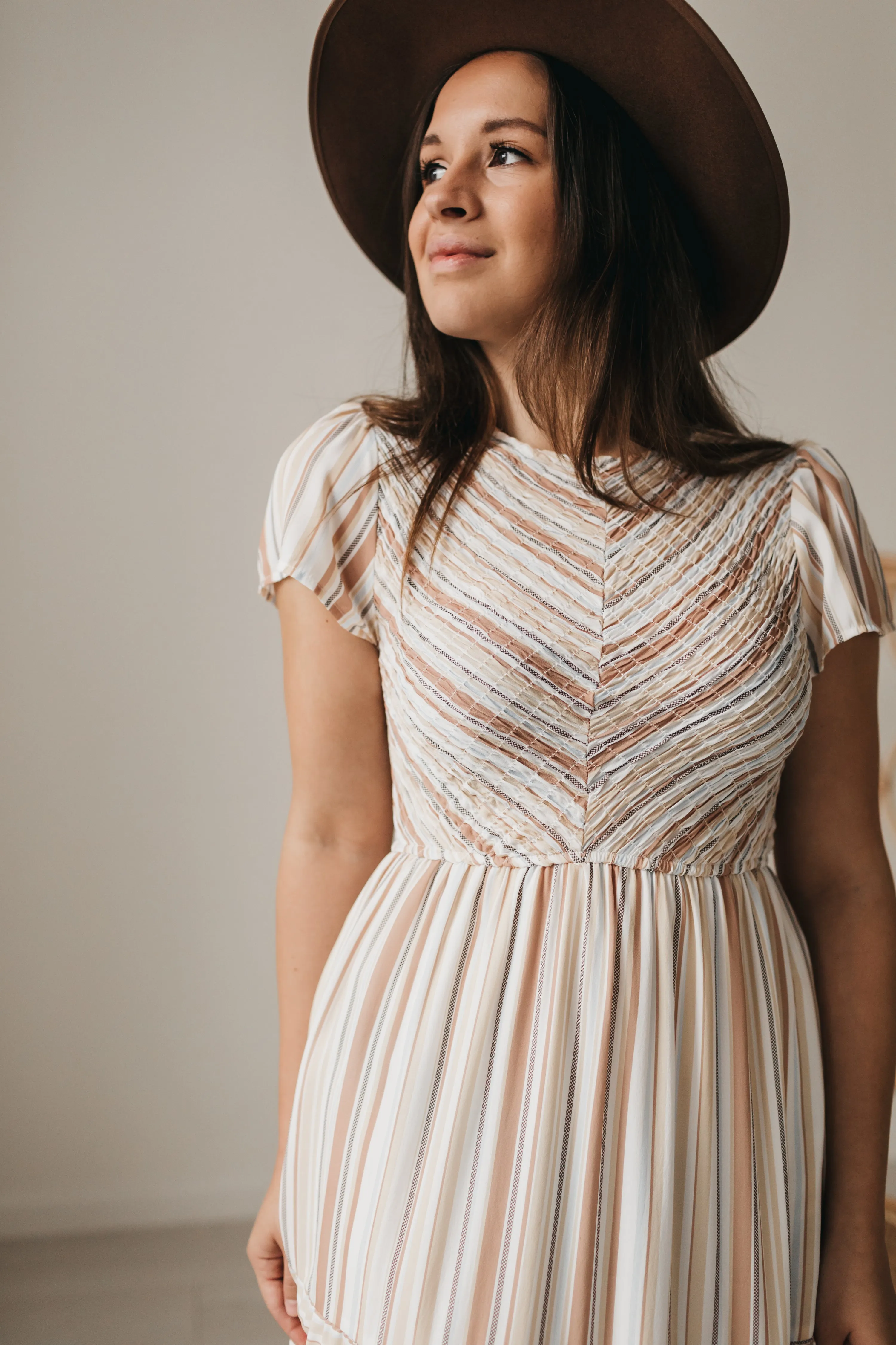 Piper Striped Maxi Dress