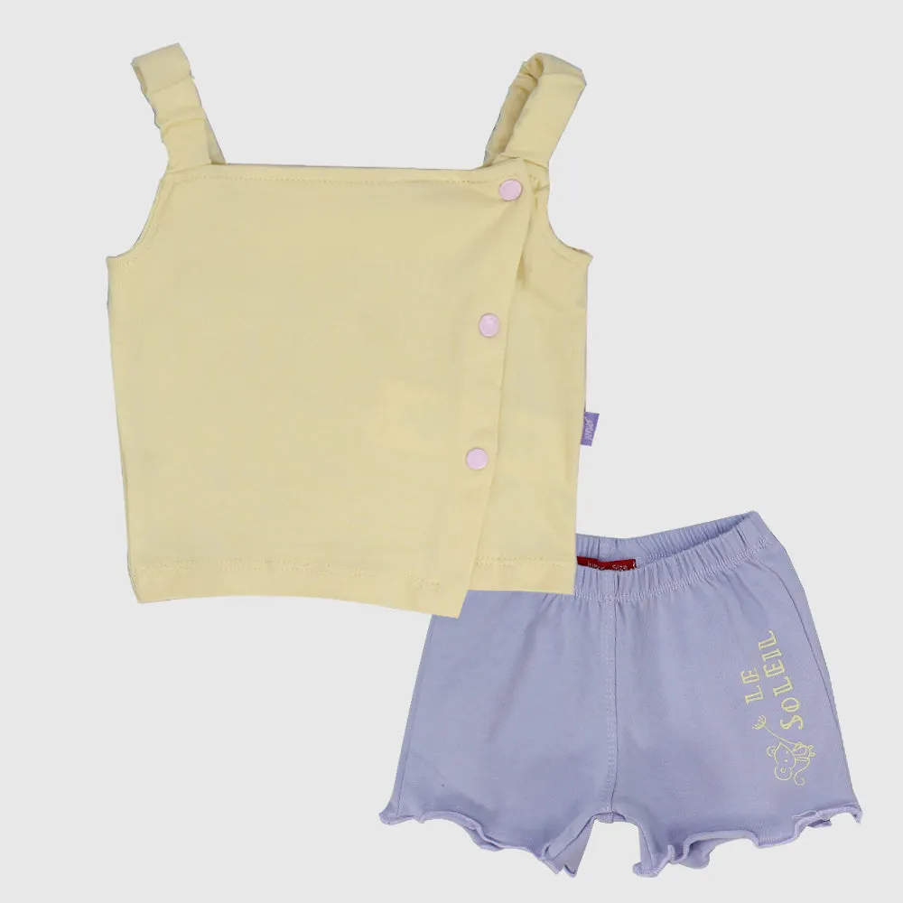 "Le Soleil" Sleeveless Pajama