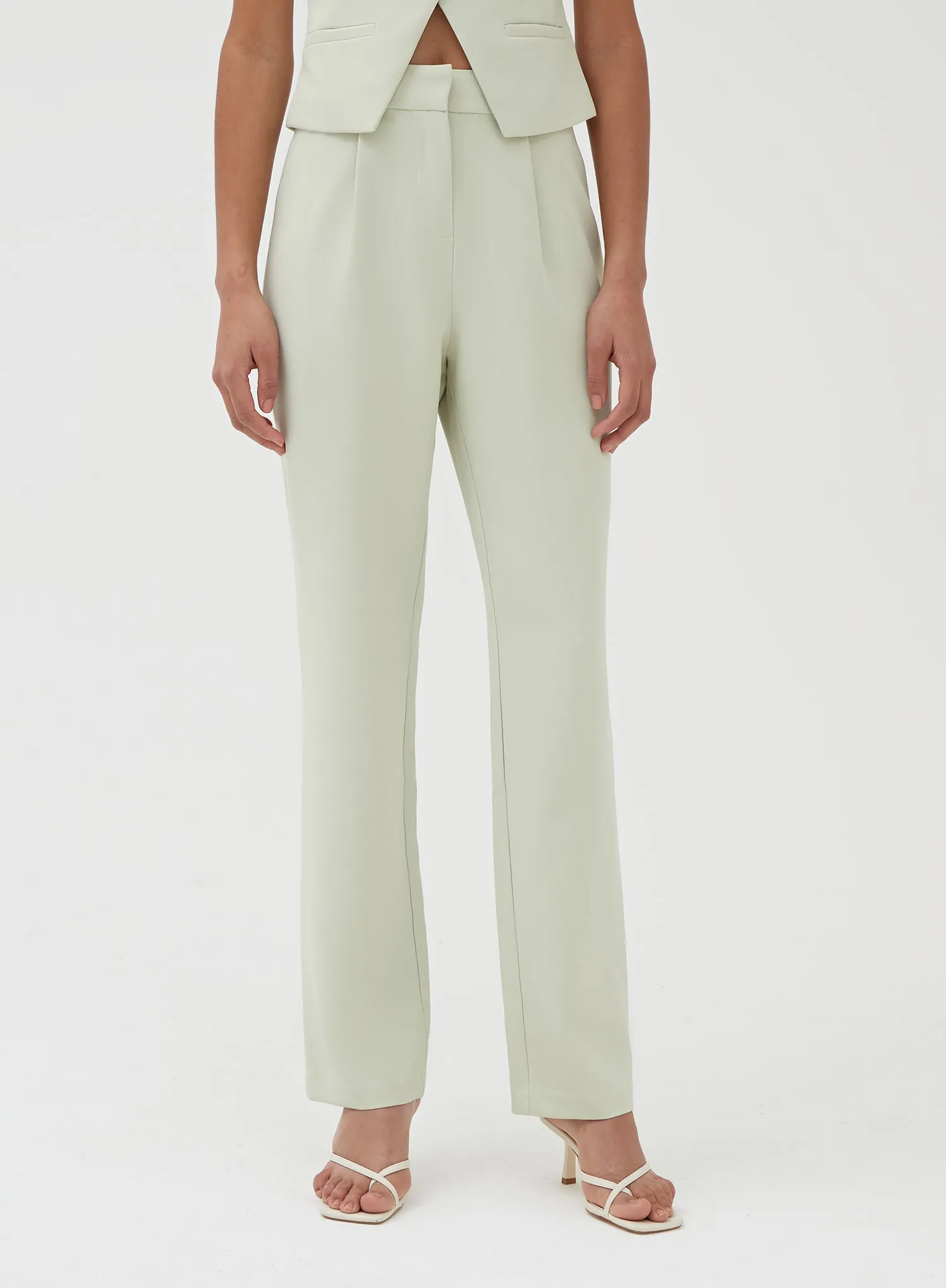 Sage Tailored Trouser - Charl