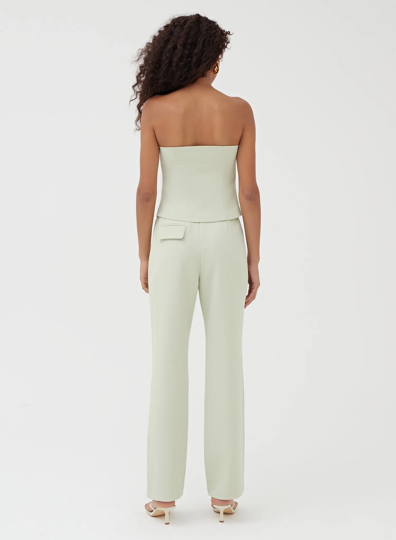 Sage Tailored Trouser - Charl