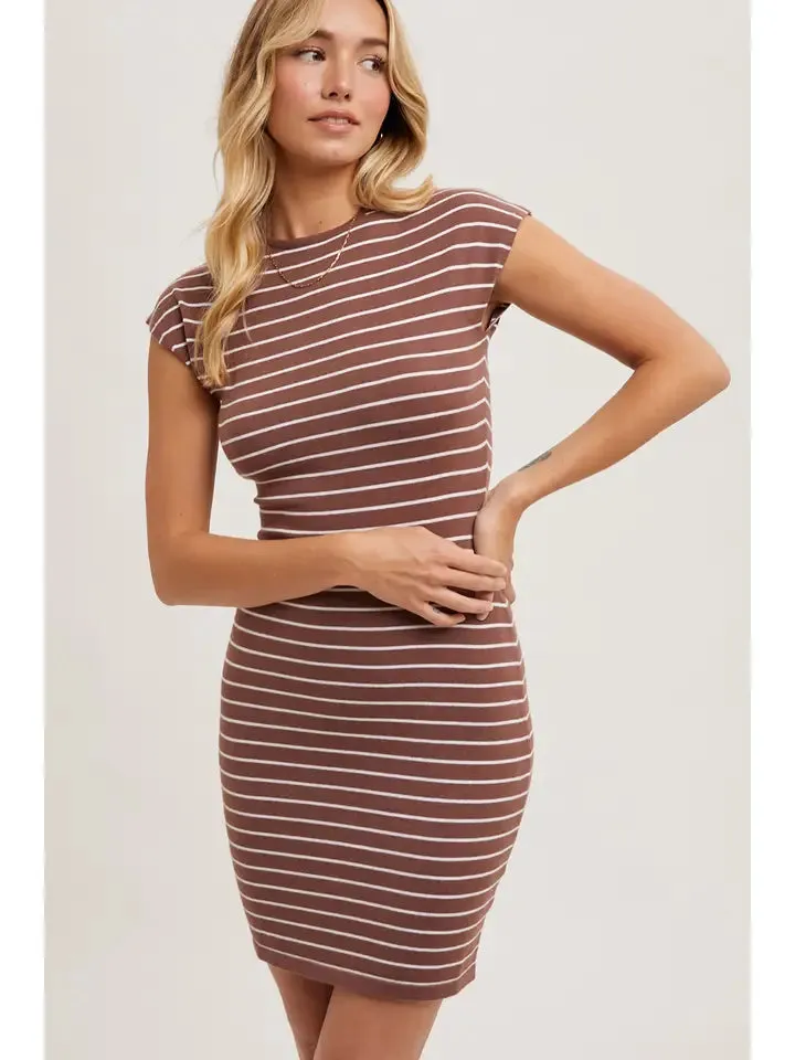 SARAH STRIPED DRESS