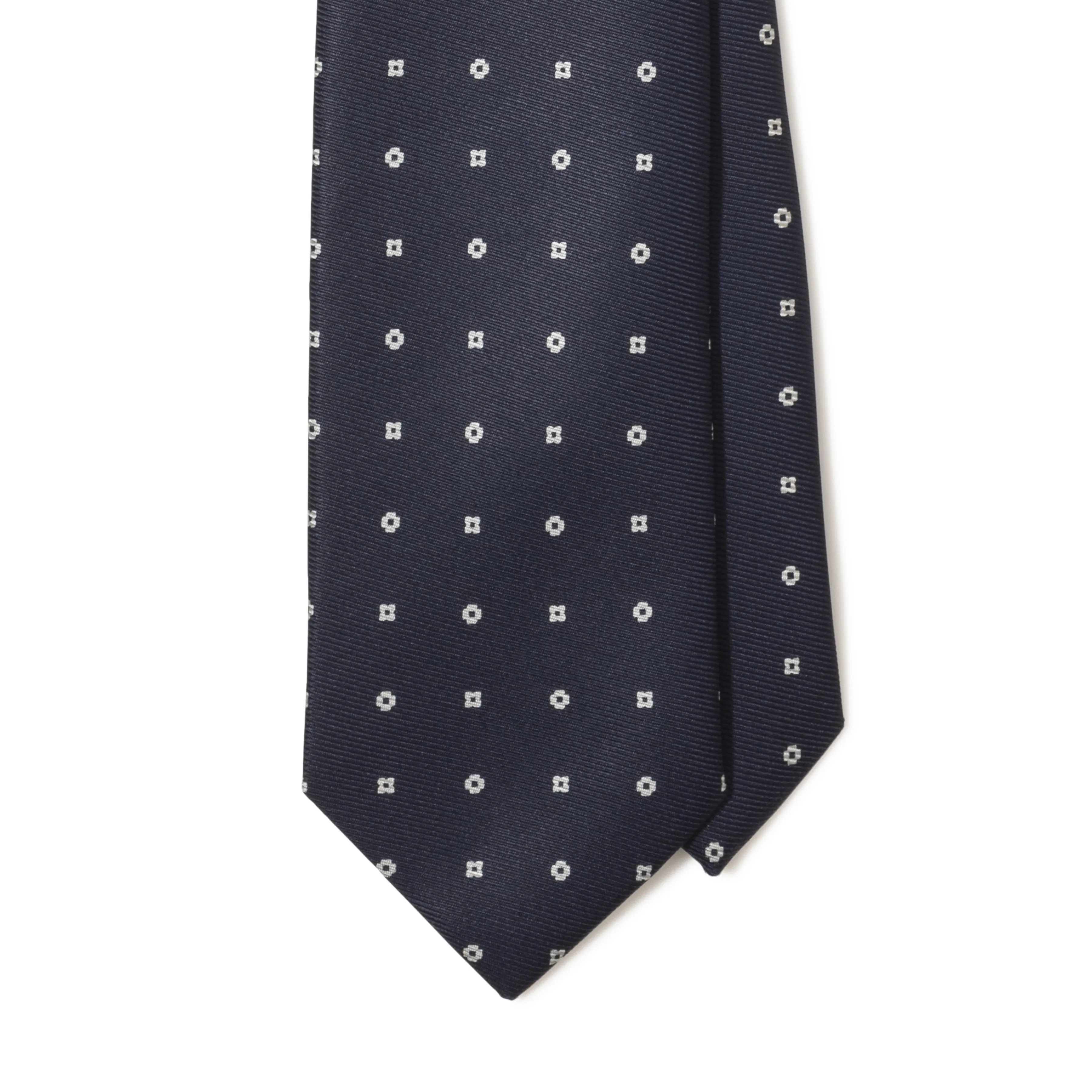 Silk Foulard Floral Print Tie