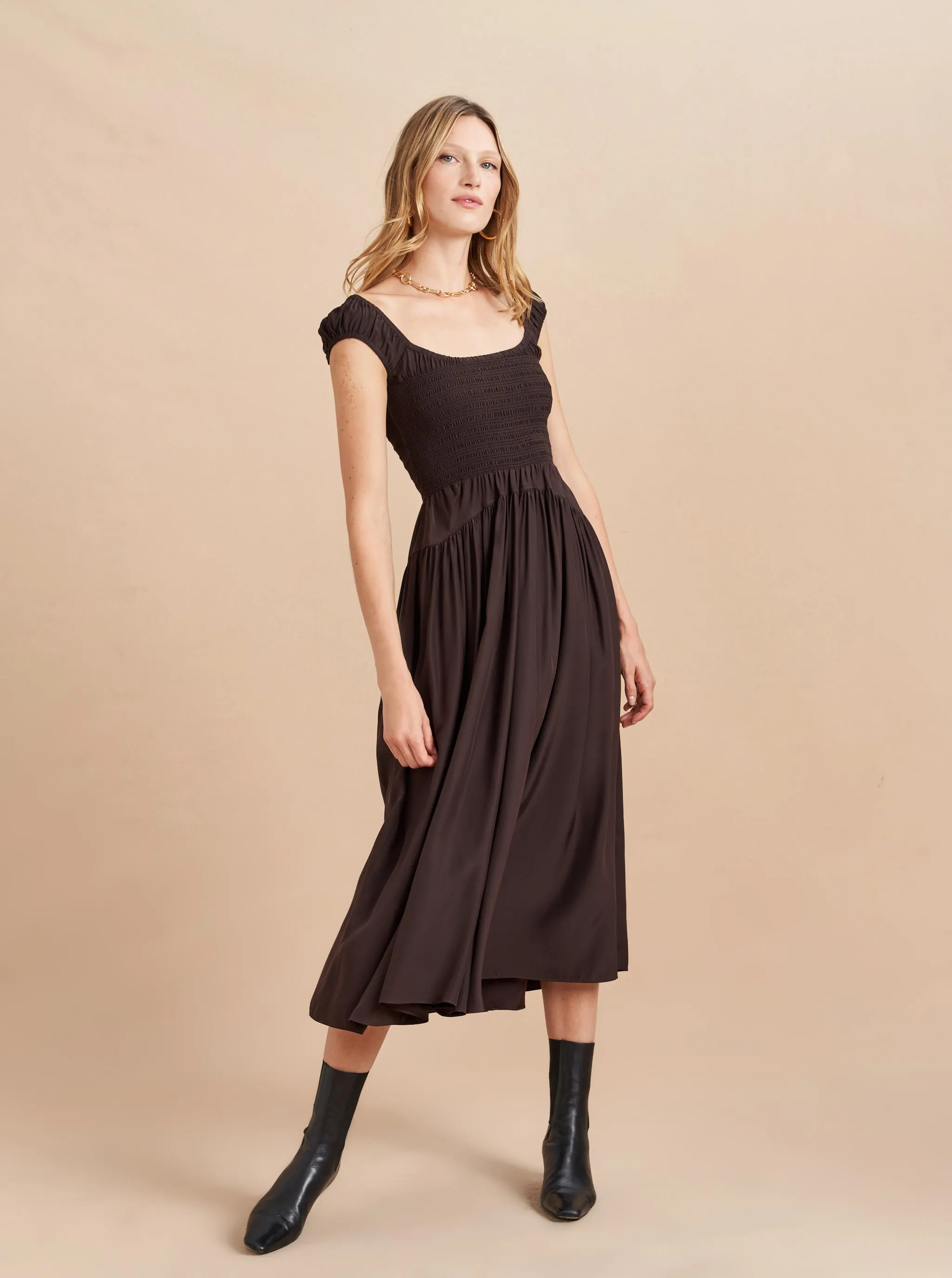 Silk Vivian Dress