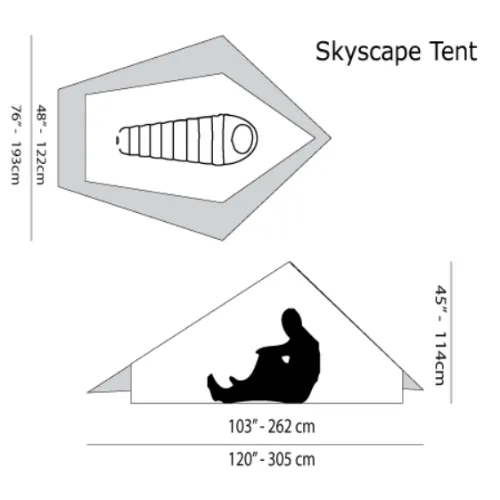 Skyscape Scout (PU coated Polyester) by Six Moon Designs