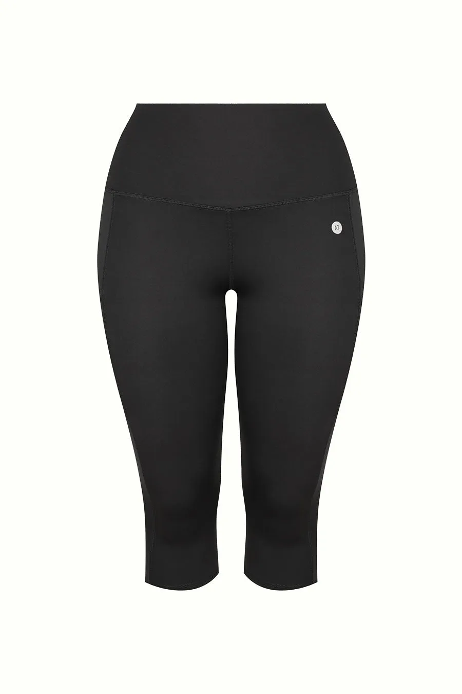 Smart Pocket 3/4 Length Tight - Black