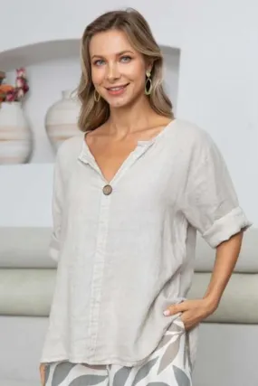 Sophia Linen Top