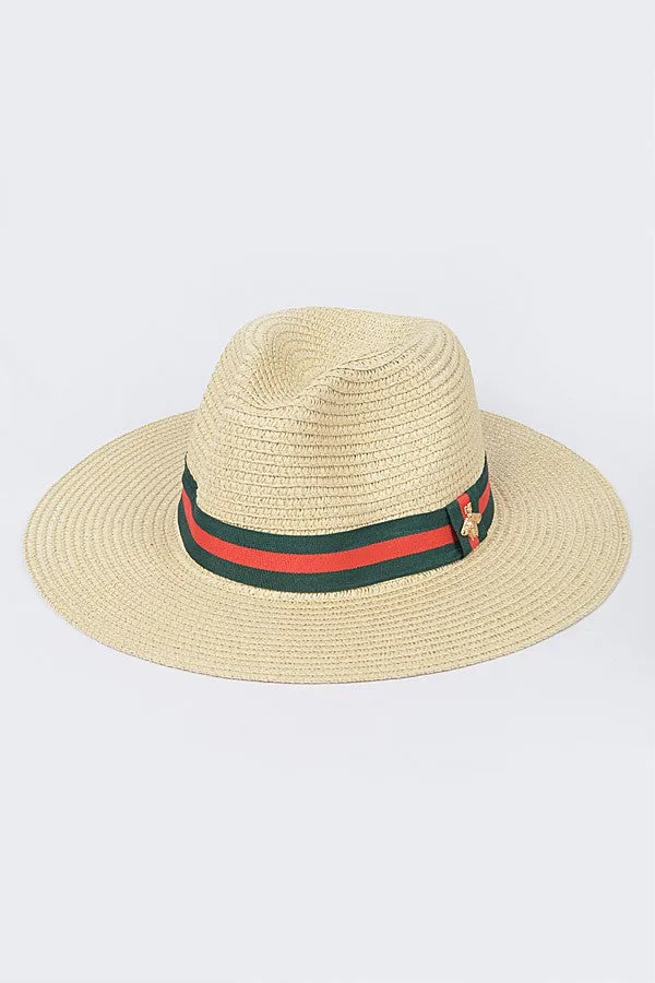 STRIPED BEE FEDORA