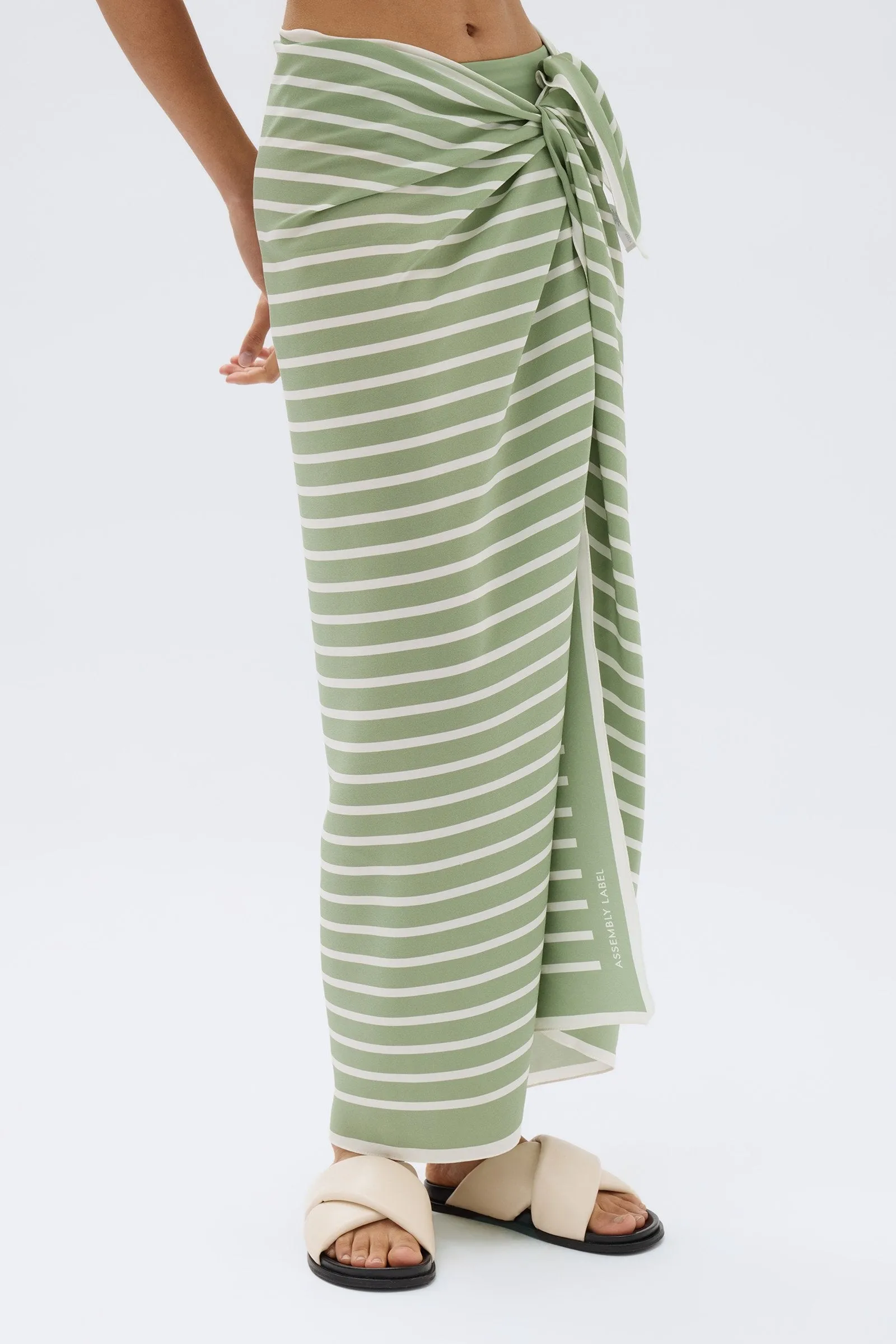 Striped Silk Sarong