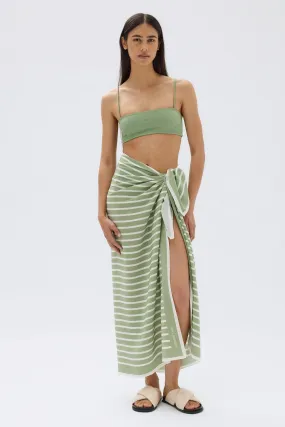 Striped Silk Sarong