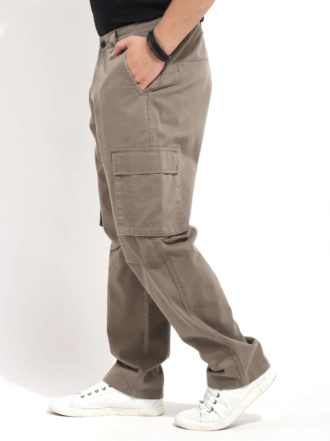 Terminator Umber Brown Baggy Fit Cargo