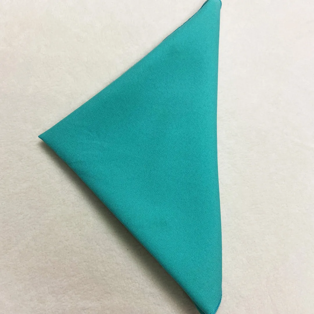 Turquoise Polyester Napkin