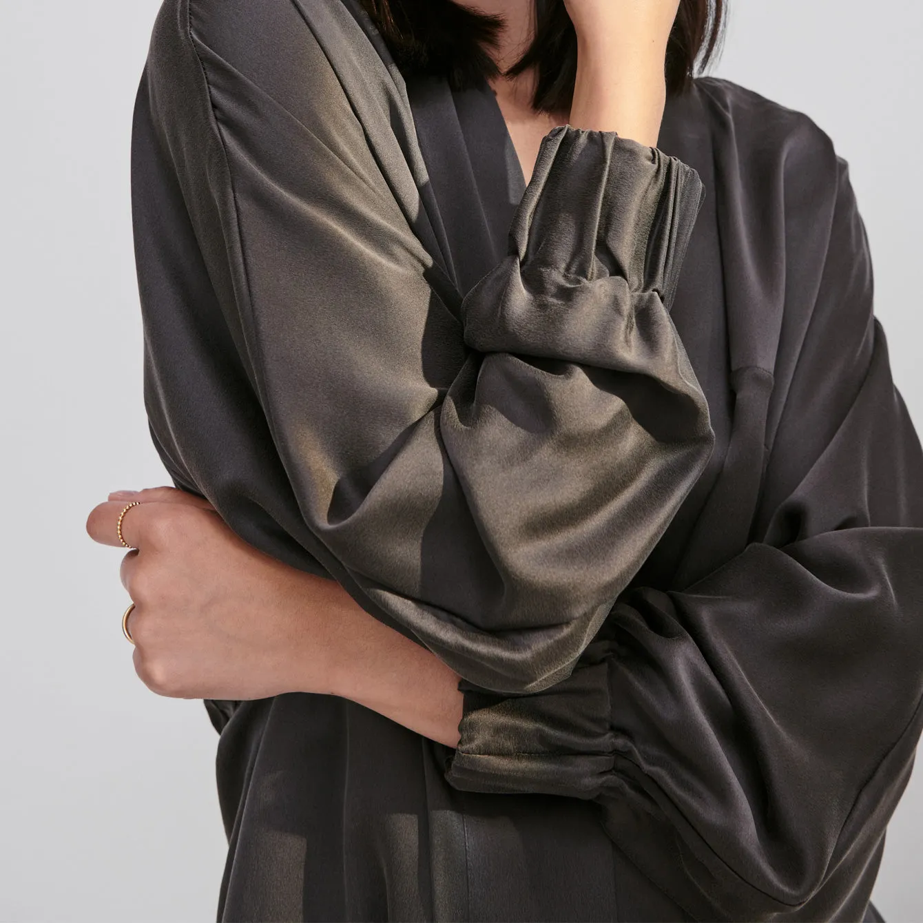 Washable Silk Robe