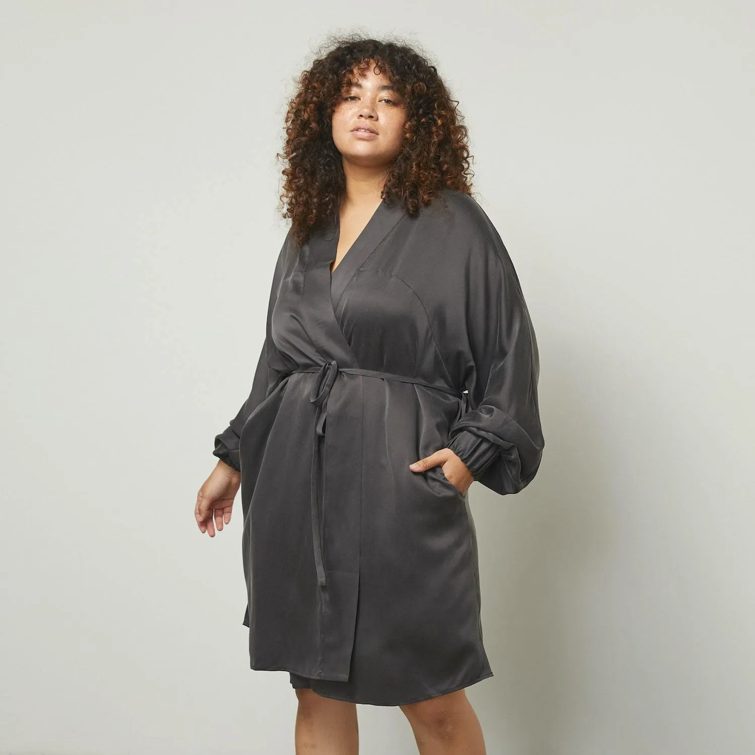 Washable Silk Robe