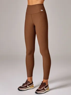 Werk it F/L Rib Tight - cinnamon