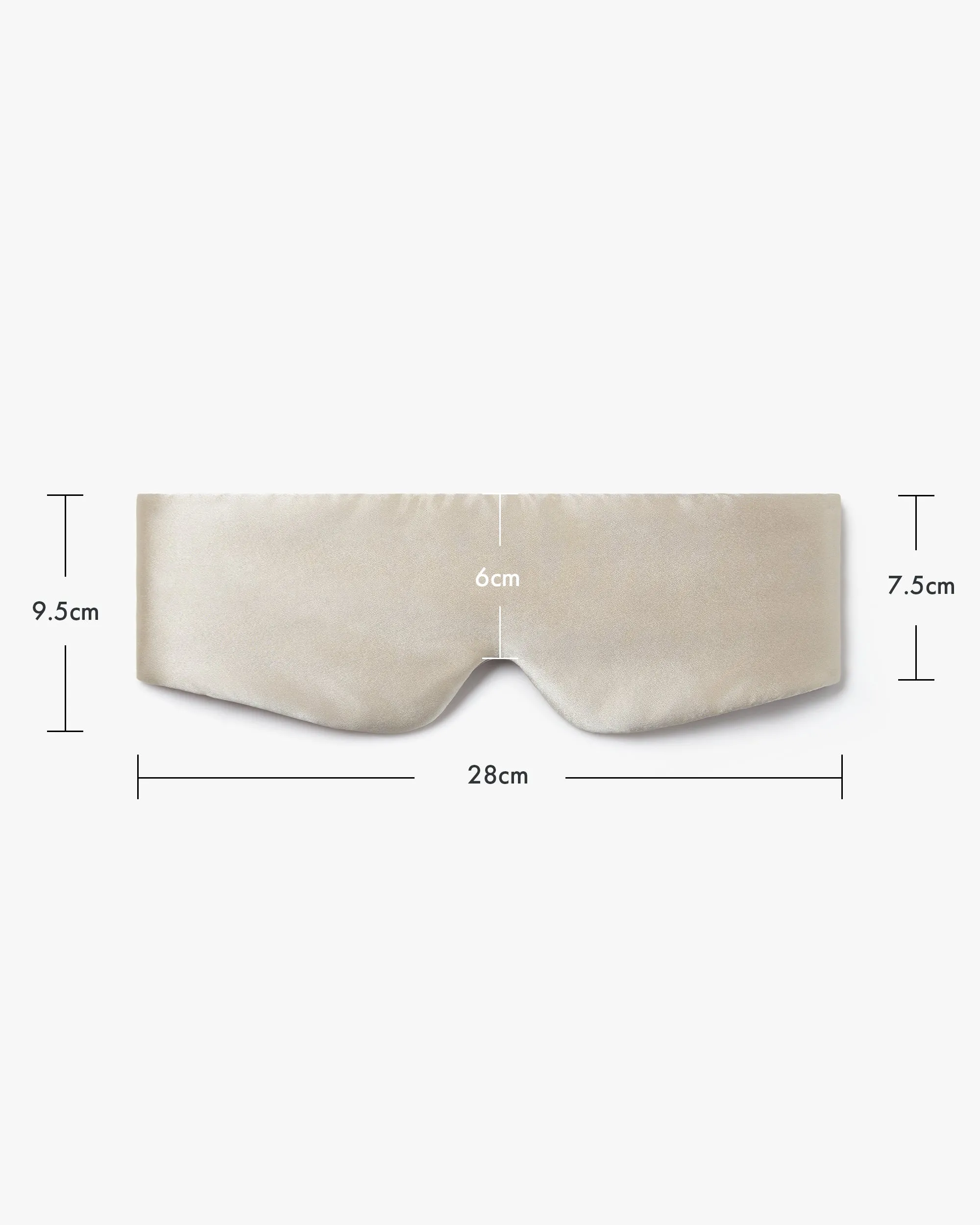 Wide Band Silk Sleep Mask